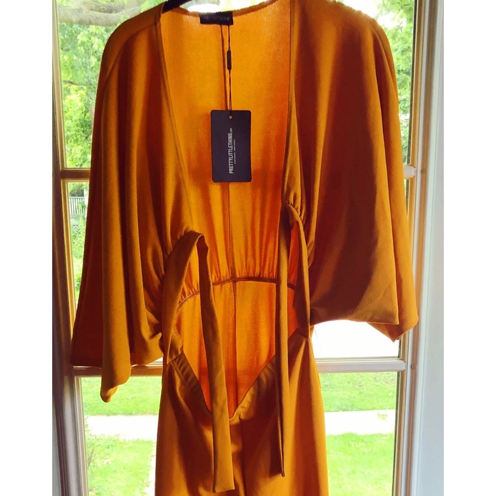 Mustard Pants One Piece